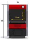 Купить котел твердотопливный ProTech Стандарт плюс: ТТ - 15